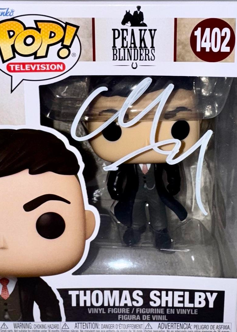 Cillian Murphy Signed Funko Pop #1402 "Thomas Shelby" Peaky Blinders - SWAU #02